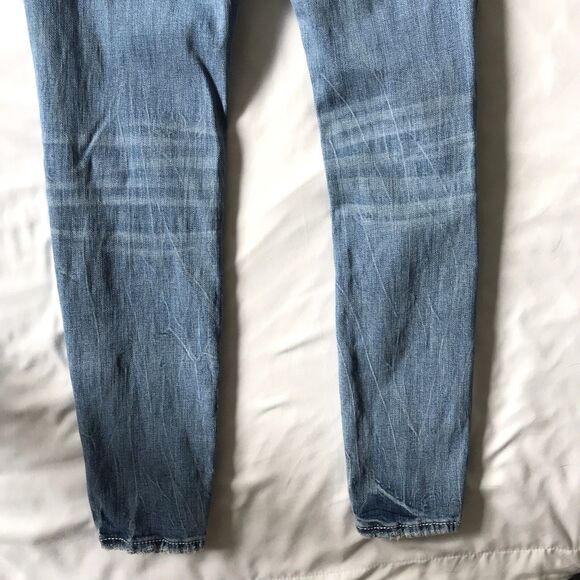 Miss Me Jeans Women 26 Destroyed HighRise Ankle Skinny Embellished Pockets 26x28 - Picture 11 of 13